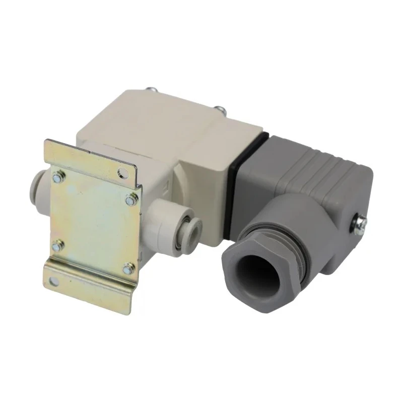 SMC Solenoid Valve 2 Port Normally Closed Resin Body 24V DC 10 Bar VX210HG