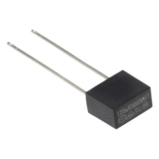 RS PRO Non-Resettable Fuse Radial 315mA 250V AC Thermoplastic Body 8.35mm Length 767-5020