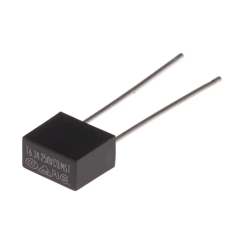 RS PRO Non-Resettable Fuse Radial 6.3A 250V AC Thermoplastic Body RS PRO 767-5068