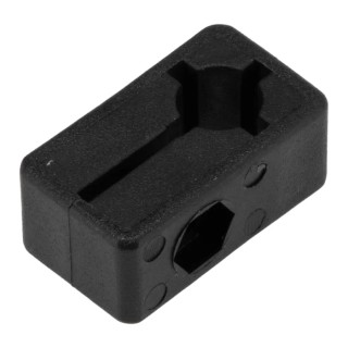 RS PRO Mounting Block for 6 to 8 mm² GrooveSlot Compatible with 40 and 30 Strut Profiles, 28 mm Length 767-5881