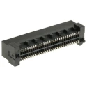 Samtec HSEC8-DV Series Straight Edge Connector Female, Surface Mount, 60 Contacts, 0.8 mm Pitch, 2 Row HSEC8-DV