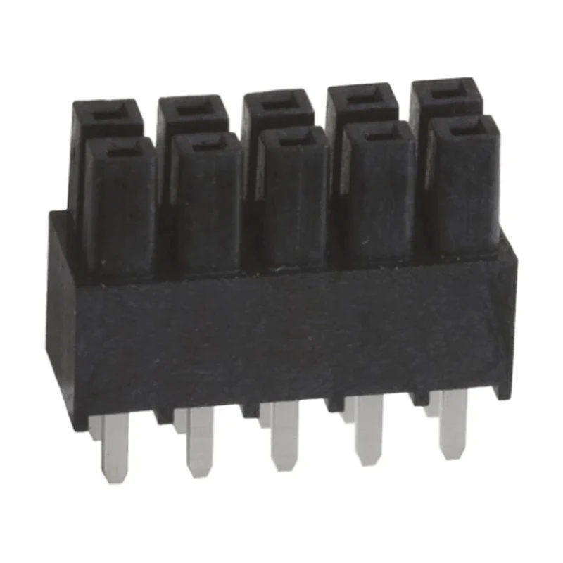 Samtec IPS1 Series Straight Through Hole PCB Socket 10-Contact 2 Row 2.54 mm Pitch Through Hole 