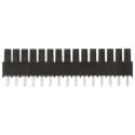 Samtec IPS1 Series 30-Contact 2 Row 2.54 mm Pitch Straight Through Hole PCB Socket IPS1