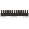 Samtec IPS1 Series 30-Contact 2 Row 2.54 mm Pitch Straight Through Hole PCB Socket IPS1