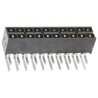 Samtec IPT1 Series Right Angle Through Hole PCB Header, 20 Contacts, 2.54 mm Pitch, 2 Row, Shrouded IPT1