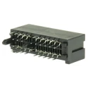 Samtec PCIe Series Straight Edge Connector Female 36-Contacts 1 mm Pitch 2 Row Through Hole 2.5A Current PCIE-036-02-F-D-TH