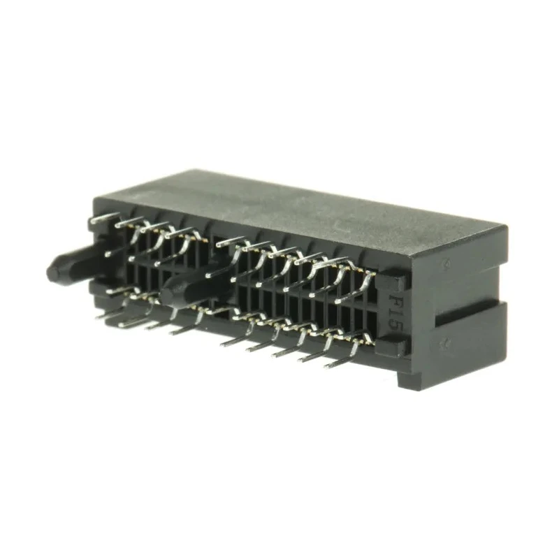 Samtec PCIe Series Straight Edge Connector Female 36-Contacts 1 mm Pitch 2 Row Through Hole 2.5A Current PCIE-036-02-F-D-TH