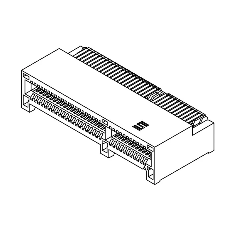 Samtec PCIe Series Right Angle Edge Connector Female, Through Hole, 36-Contacts, 1 mm Pitch, 2 Row, Solder PCIE-036-02-F-D-RA