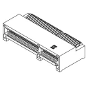 Samtec PCIe Series Right Angle Edge Connector Female, Through Hole, 36 Contacts, 1 mm Pitch, 2 Row, Gold PCIE-036-02-F-D-RA