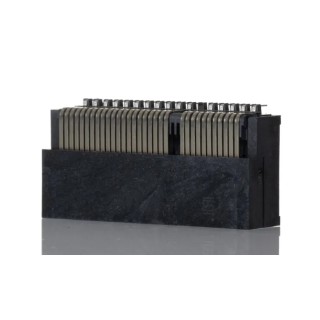 Samtec PCIe Series Edge Connector Female, Right Angle, 64-Contacts, 1 mm Pitch, 2 Row, Through Hole PCIE-064-02-F-D-RA
