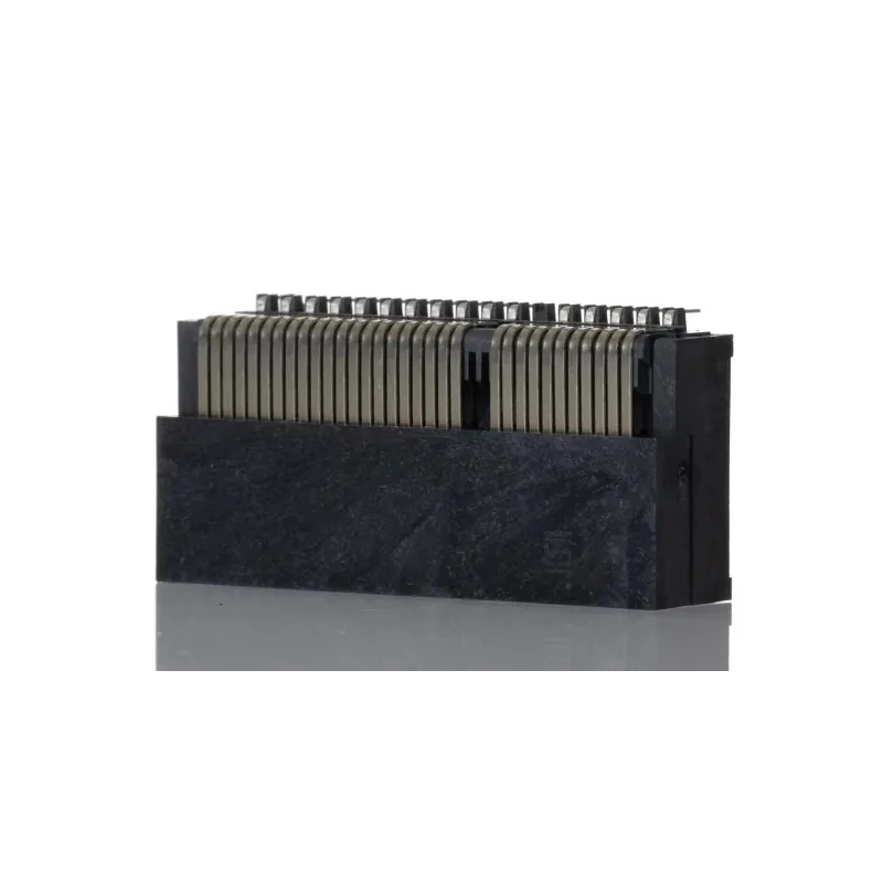 Samtec PCIe Series Edge Connector Female, Right Angle, 64-Contacts, 1 mm Pitch, 2 Row, Through Hole PCIE-064-02-F-D-RA