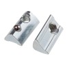 RS PRO Connecting Component T-Slot Nut for Strut Profile 30 mm, Thread Size M5, Groove Size 6 mm, Steel Material 767-5529