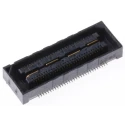 Samtec QSH Series Straight Surface PCB Socket, 60-Contact, 2 Row, 0.5 mm Pitch, 12A Current, Solder QSH-030-01-L-D-A