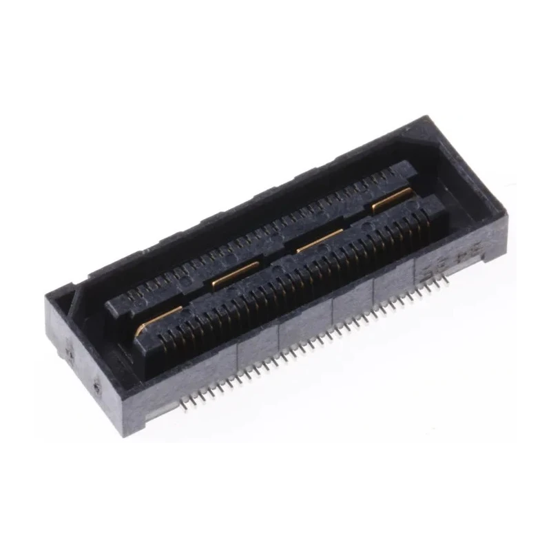 Samtec QSH Series Straight Surface PCB Socket, 60-Contact, 2 Row, 0.5 mm Pitch, 12A Current, Solder QSH-030-01-L-D-A
