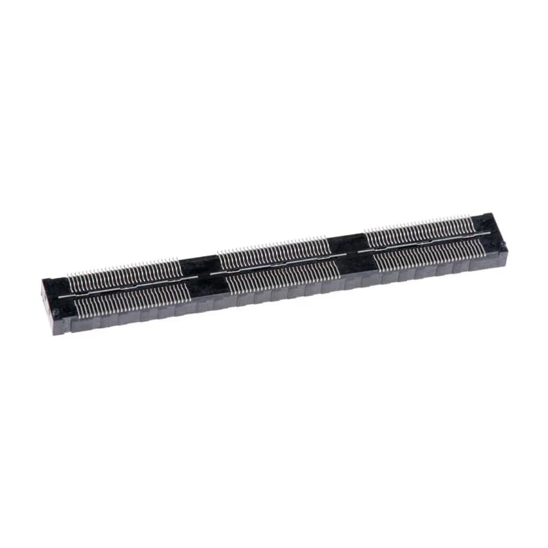 Samtec QSH Series Straight Surface PCB Socket 180-Contact 2 Row 0.5 mm Pitch Solder QSH-090-01-L-D-A-TR