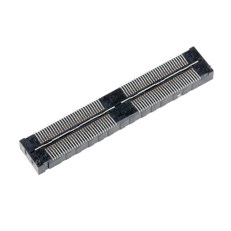 Samtec Straight Surface PCB Socket 120-Contact 2 Row 0.5 mm Pitch Solder Termination QSH-060-01-L-D-A