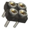 Samtec SDL Series Straight Through Hole PCB Socket 4-Contact 2 Row 2.54 mm Pitch Through Hole SDL-102-T-12