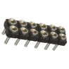 Samtec SDL Series Straight Through Hole PCB Socket 12-Contact 2 Row 2.54 mm Pitch Through Hole SDL-106-T-10