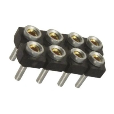 Samtec SDL Series Straight Through Hole PCB Socket 8-Contact 2 Row 2.54 mm Pitch Through Hole SDL-104-T-10