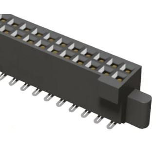 Samtec SFM Series Straight Surface PCB Socket 14-Contact 2 Row 1.27 mm Pitch 12A Current 350V Voltage SFM-107-02-L-D