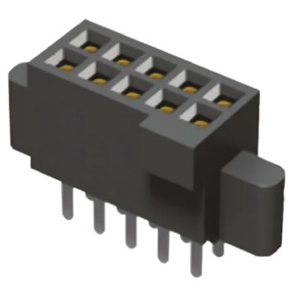 Samtec SFM Series Straight Through Hole PCB Socket 30-Contact 2 Row 1.27 mm Pitch Solder SFM-115-01-L-D