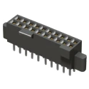 Samtec SFML Series 1.27 mm Pitch 30-Contact 2 Row Straight Through Hole PCB Socket 350V 12A SFML-115-01-S-D