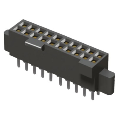 Samtec SFML Series 1.27 mm Pitch 30-Contact 2 Row Straight Through Hole PCB Socket 350V 12A SFML-115-01-S-D