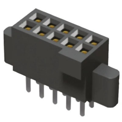 Samtec Straight Through Hole PCB Socket 30-Contact 2 Row 1.27 mm Pitch Solder Mount SFM-115-01-L-D