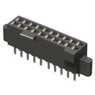 Samtec PCB Socket 60-Contact 2 Row 1.27 mm Pitch Straight Through Hole Solder SFML-130-T1-S-D