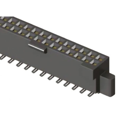 Samtec SFML Series Straight Surface PCB Socket 50-Contact 2 Row 1.27 mm Pitch Solder SFML-125-T2-S-D