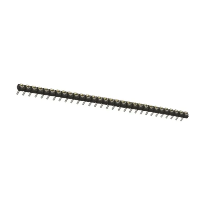 Samtec SL Series Straight Through Hole PCB Socket 30-Contact 1 Row 2.54 mm Pitch Solder SL-130-T-10