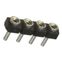 Samtec Straight Through Hole PCB Socket 4-Contact 1 Row 2.54 mm Pitch Solder SL-104-T-10