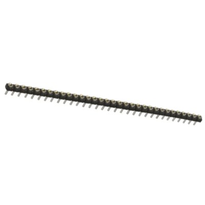 Samtec SL Series Straight Through Hole PCB Socket 32-Contact 1 Row 2.54 mm Pitch Solder SL-132-T-12
