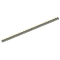 Samtec SLW Series Straight Through Hole Board-to-Board PCB Socket, 100 Contacts, 2 Row, 2.54 mm Pitch, 7.1A SLW-150-01-G-D