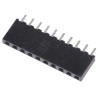 Samtec 10-Contact 1 Row 2 mm Pitch Board-to-Board Straight Through Hole PCB Socket SQT-110-01-L-S