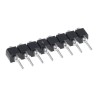 Samtec SS Series Straight Through Hole PCB Socket 8-Contact 1 Row 2.54 mm Pitch Solder SS-108-TT-2-N