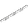 Samtec SS Series Straight Through Hole PCB Socket, 30-Contact, 1 Row, 2.54 mm Pitch, 12A Current, Gold Plating SS-130-T-2-N