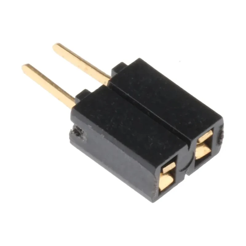 Samtec SSA Series Straight Through Hole PCB Socket, 2-Contact, 1-Row, 2.54 mm Pitch, 1A Current, 1000V Voltage SSA-102-S-G