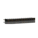 Samtec SSA Series PCB Socket 14 Contacts 1 Row 2.54 mm Pitch Through Hole Mount Solder Termination SSA-114-S-G