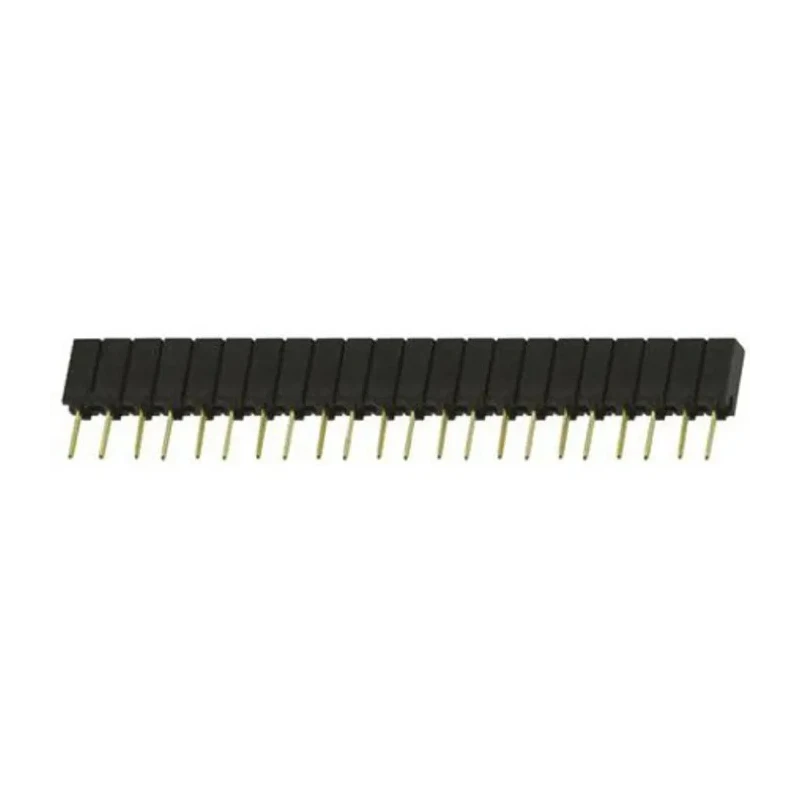 Samtec SSA Series Straight Through Hole PCB Socket 22-Contact 1 Row 2.54mm Pitch Solder SSA-122-S-G