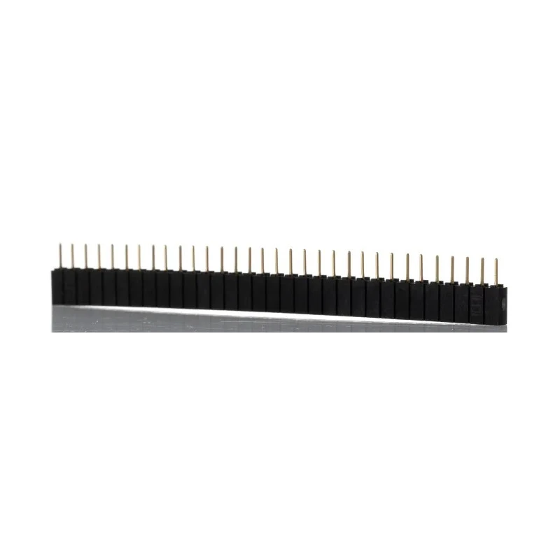 Samtec PCB Socket Through Hole Mount 32-Contact 1 Row 2.54mm Pitch 12A Current Rating SSA-132-S-G