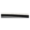 Samtec PCB Socket Through Hole Mount 32-Contact 1 Row 2.54mm Pitch 12A Current Rating SSA-132-S-G