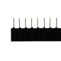 Samtec PCB Socket Through Hole Mount 32-Contact 1 Row 2.54mm Pitch 12A Current Rating SSA-132-S-G