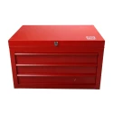 RS PRO Heavy-Duty Steel 3 Drawer Tool Chest with Integrated Locking System and Ball Bearing Slides 768-1678