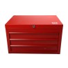 RS PRO Heavy-Duty Steel 3 Drawer Tool Chest with Integrated Locking System and Ball Bearing Slides 768-1678