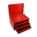 RS PRO Heavy-Duty Steel 3 Drawer Tool Chest with Integrated Locking System and Ball Bearing Slides 768-1678