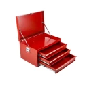 RS PRO Heavy-Duty Steel 3 Drawer Tool Chest with Integrated Locking System and Ball Bearing Slides 768-1678