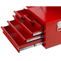 RS PRO Steel 6 Drawer Tool Chest, Red, Dimensions 530mm x 250mm x 345mm 768-1671