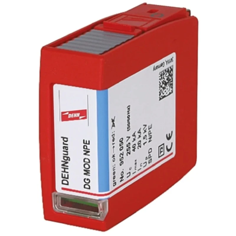 Dehn Surge Protection Plug 255V ac Maximum Surge Current 40kA Plug-in DG MOD NPE