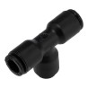 Legris LF 3000 Series Pneumatic Fitting Push In 6 mm Tube Connection G Nickel Plated 3104 06 04